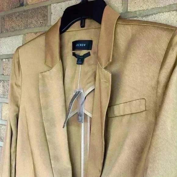 NWT Women’s J.Crew Alfie blazer single breasted unlined notch collar - Picture 6 of 11